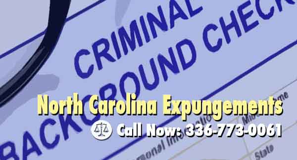 NC Arrest & Criminal Record Expungement in North Carolina
